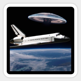 First Contact in Low Earth Orbit Sticker